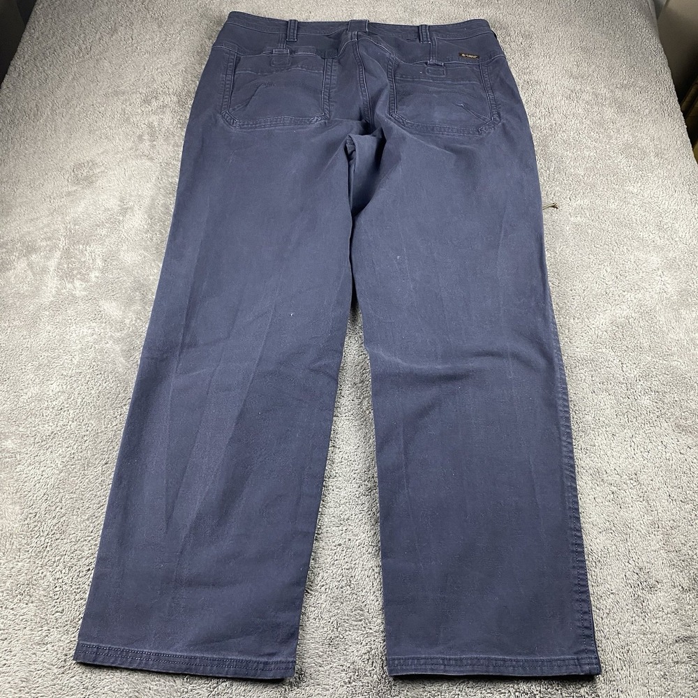 Legendary Outfitters Pants Mens 38x32 Blue Chino Straight Leg High Rise - Picture 10 of 14